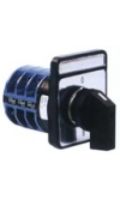 Interruptor rotativo 4P. Posiciones: 1-0-2. Ith=63A Un=380V.