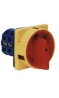 Interruptor rotativo de seguridad 4P. 0-I. Ith=32A Un=380V.