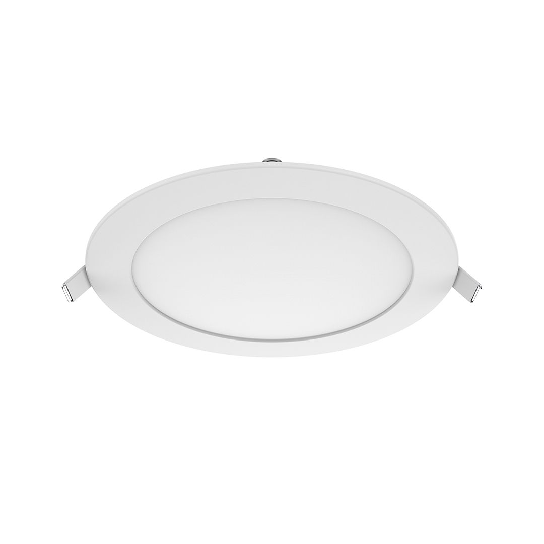 Luminaria LED para embutir tipo panel, 220V~, 50-60Hz, 12W Temp. Color: 6500° K