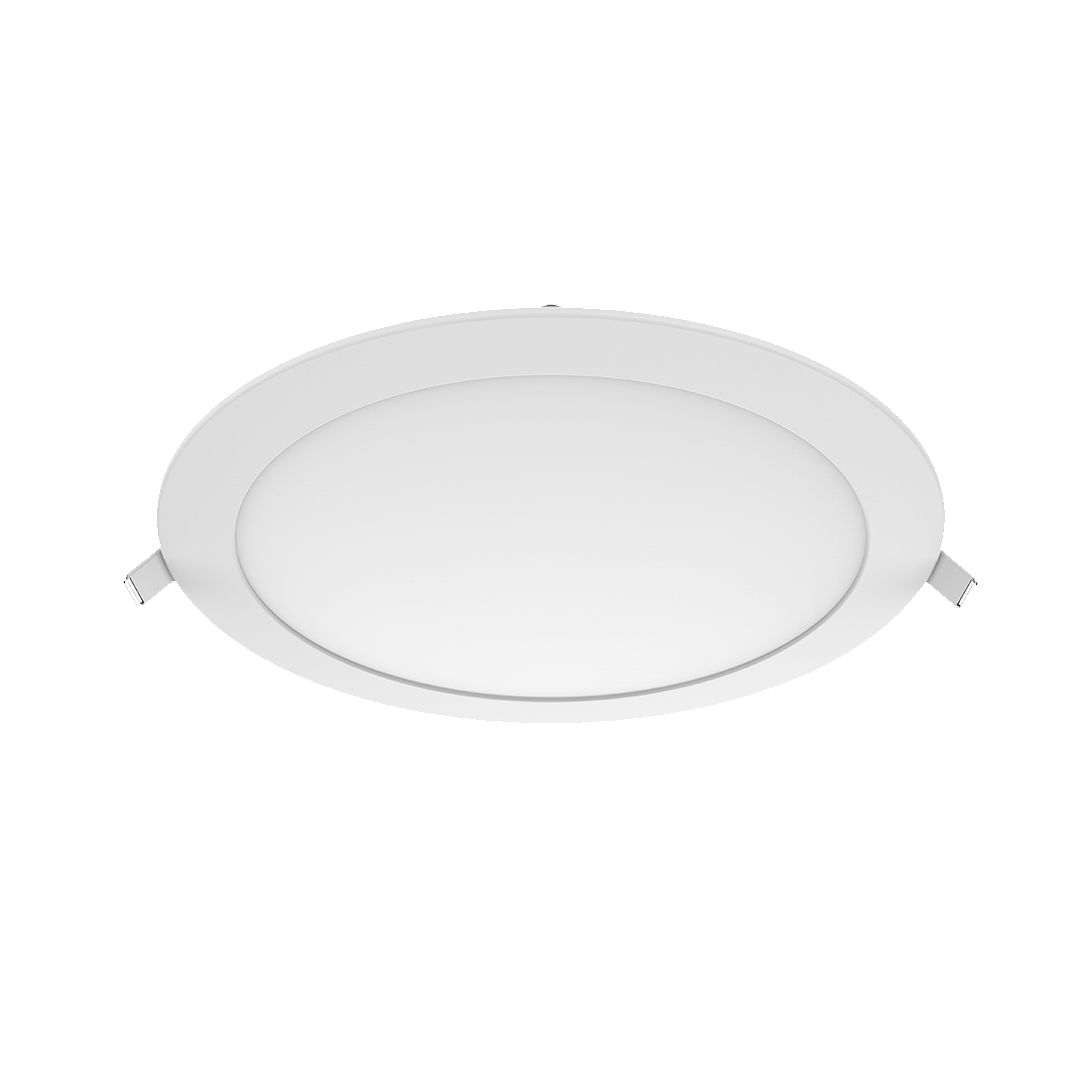 Luminaria LED para embutir tipo panel, 220V~, 50-60Hz, 18W Temp. Color: 3000° K