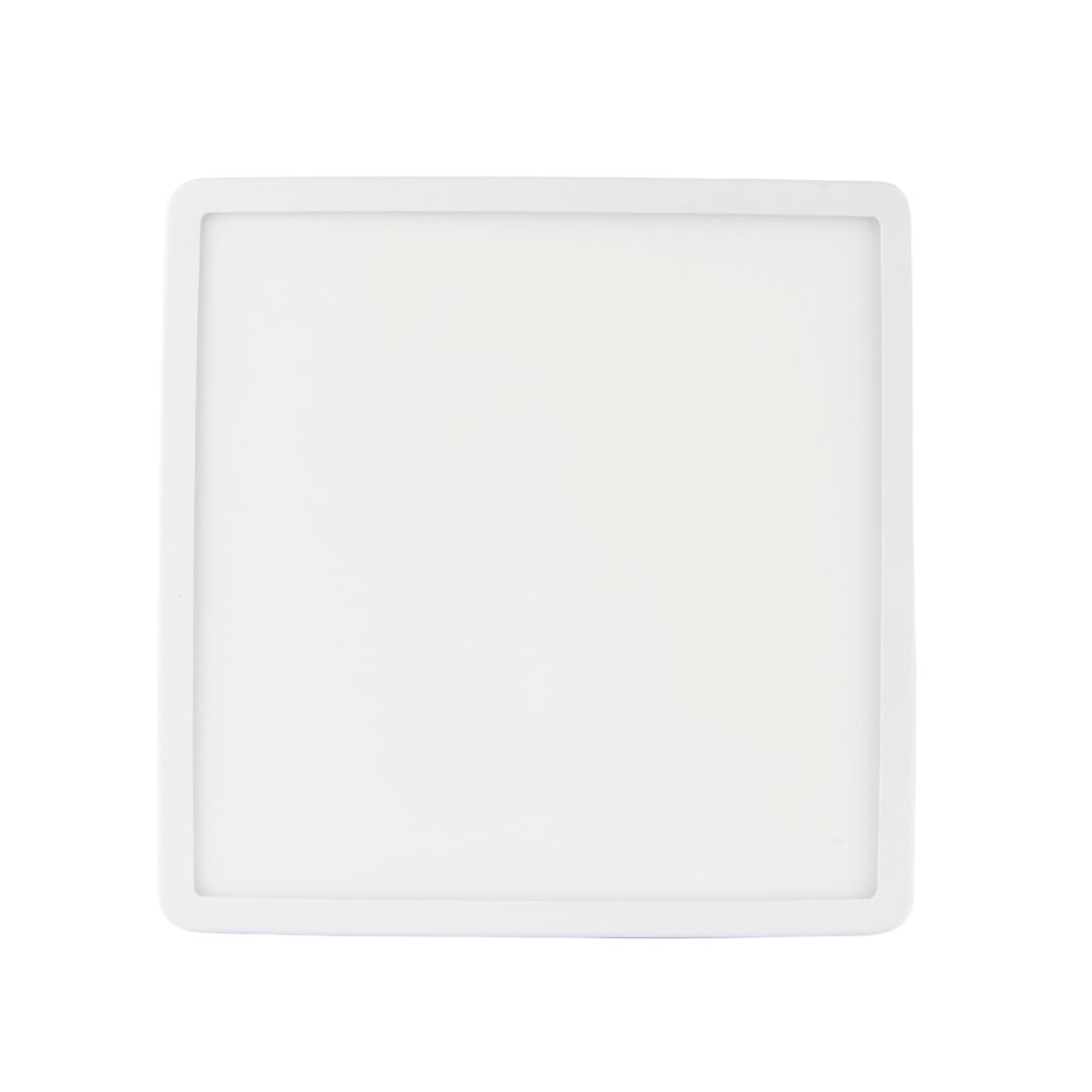 Luminaria LED para embutir tipo panel, con grampas de sujeción regulables, 220V~, 50-60Hz, 20W , 3000° K