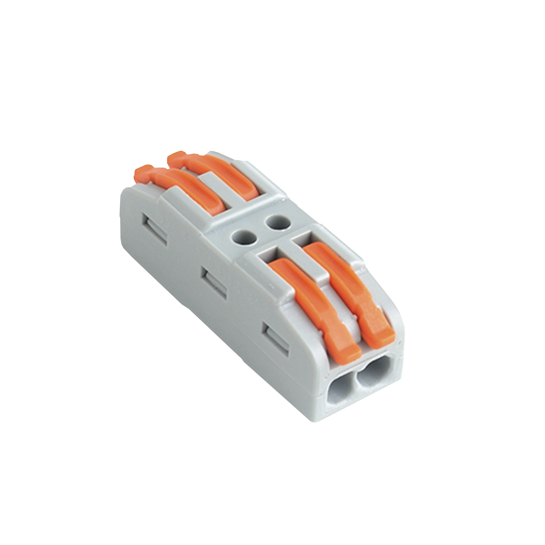 Conector bornera de empalme rápido 2P 2 VÍAS 1-2,5mm2 400V 32A