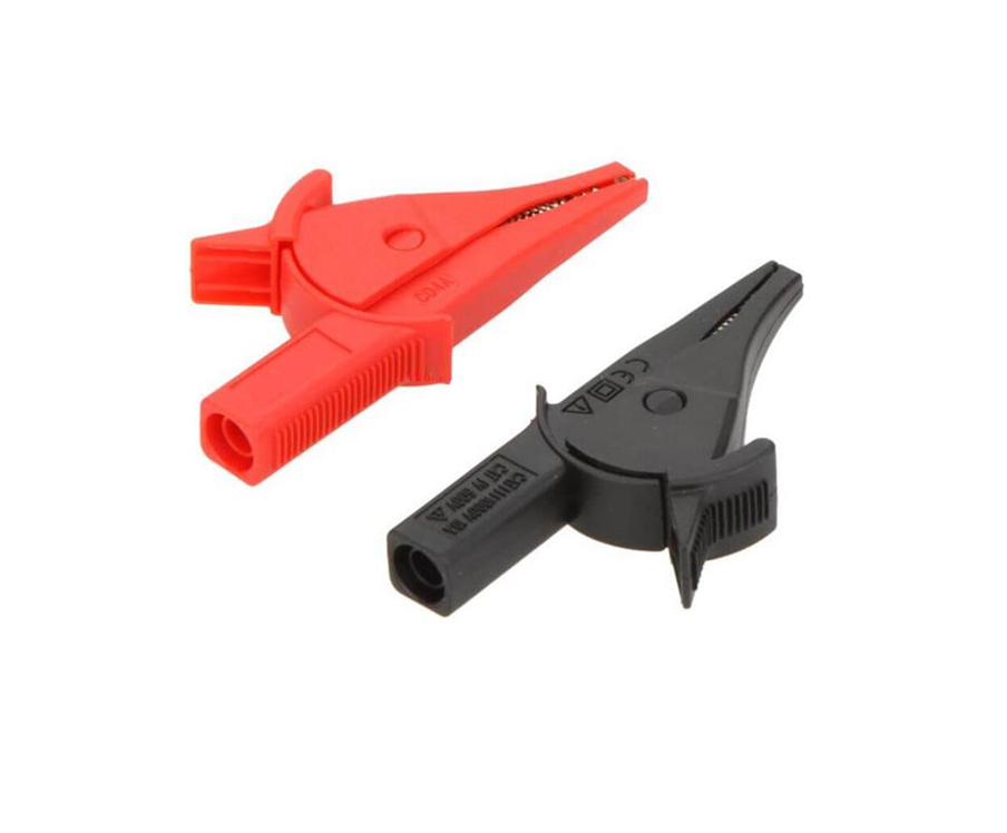 Pinzas cocodrilo para medición eléctrica CAT III 1000V / CAT IV 600V 10A