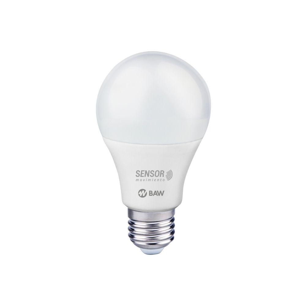 Lámpara LED A60 con sensor de movimiento 13W 6500K E27