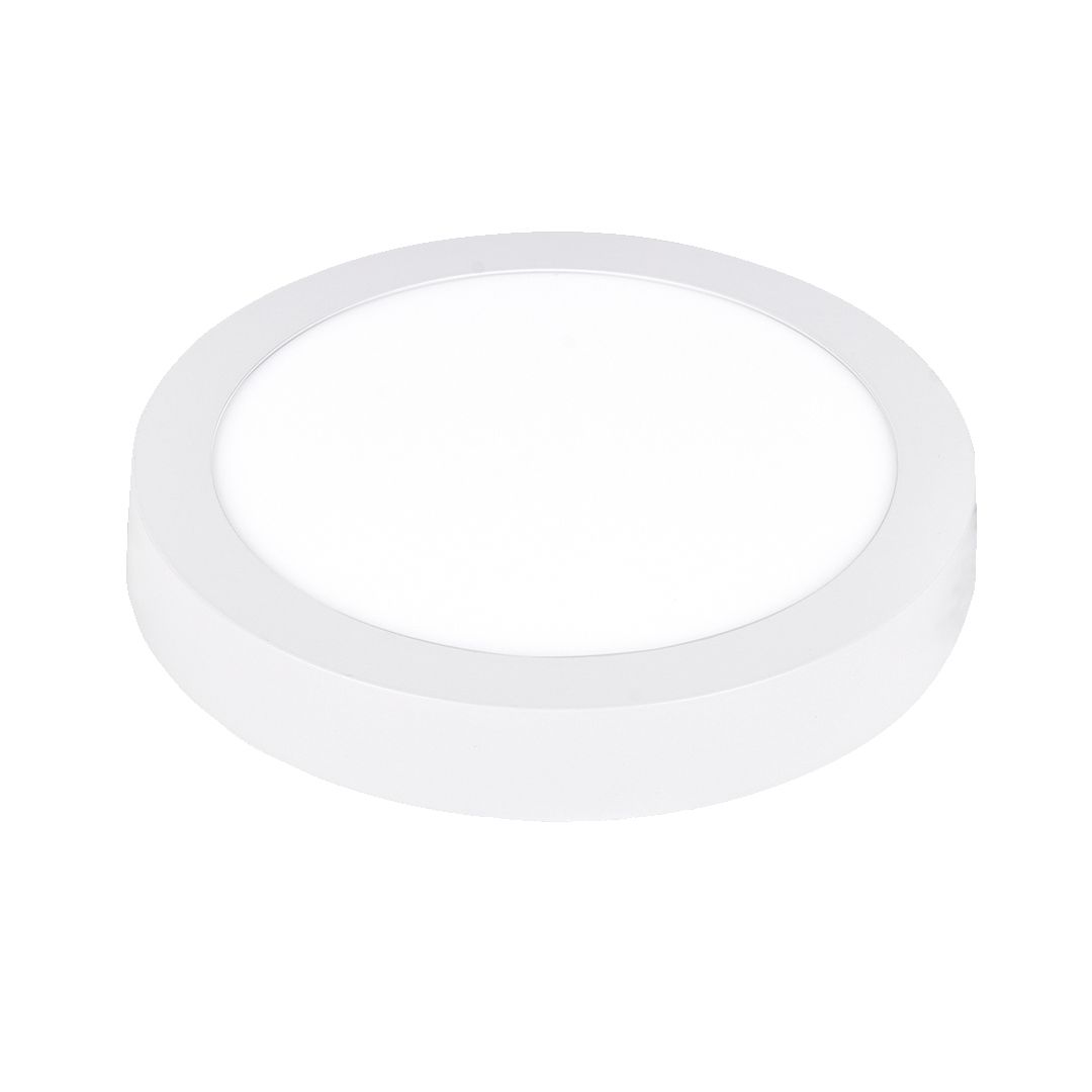 LUMINARIA LED PARA APLICAR TIPO PLAFÓN, 220V~, 50-60HZ, 12W TEMP. COLOR: 3000° K